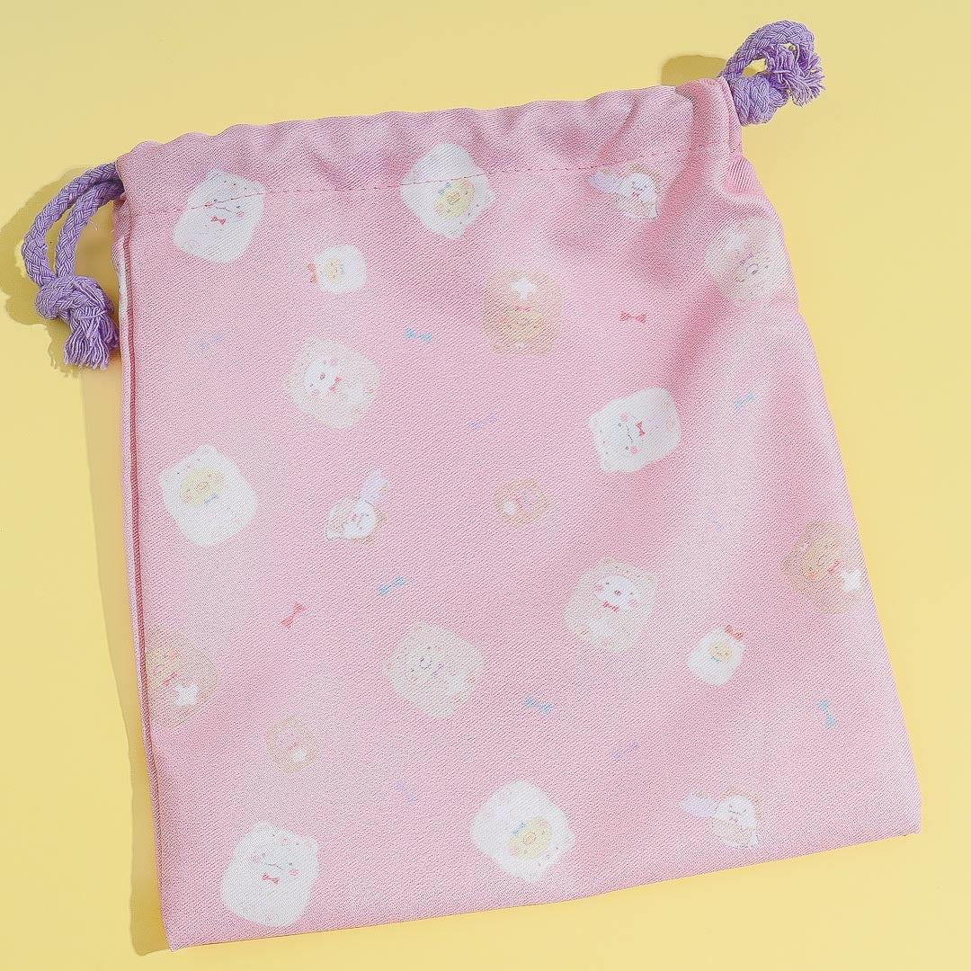 Sumikko Gurashi Sweet Bears Drawstring Bag