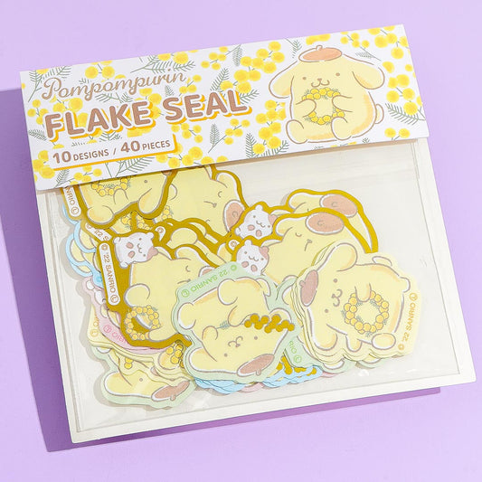 Pompompurin Mimosa Sticker Flakes