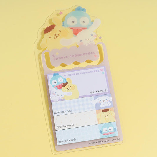 Sanrio Characters Winking Boys Sticky Notes With Bookmark
