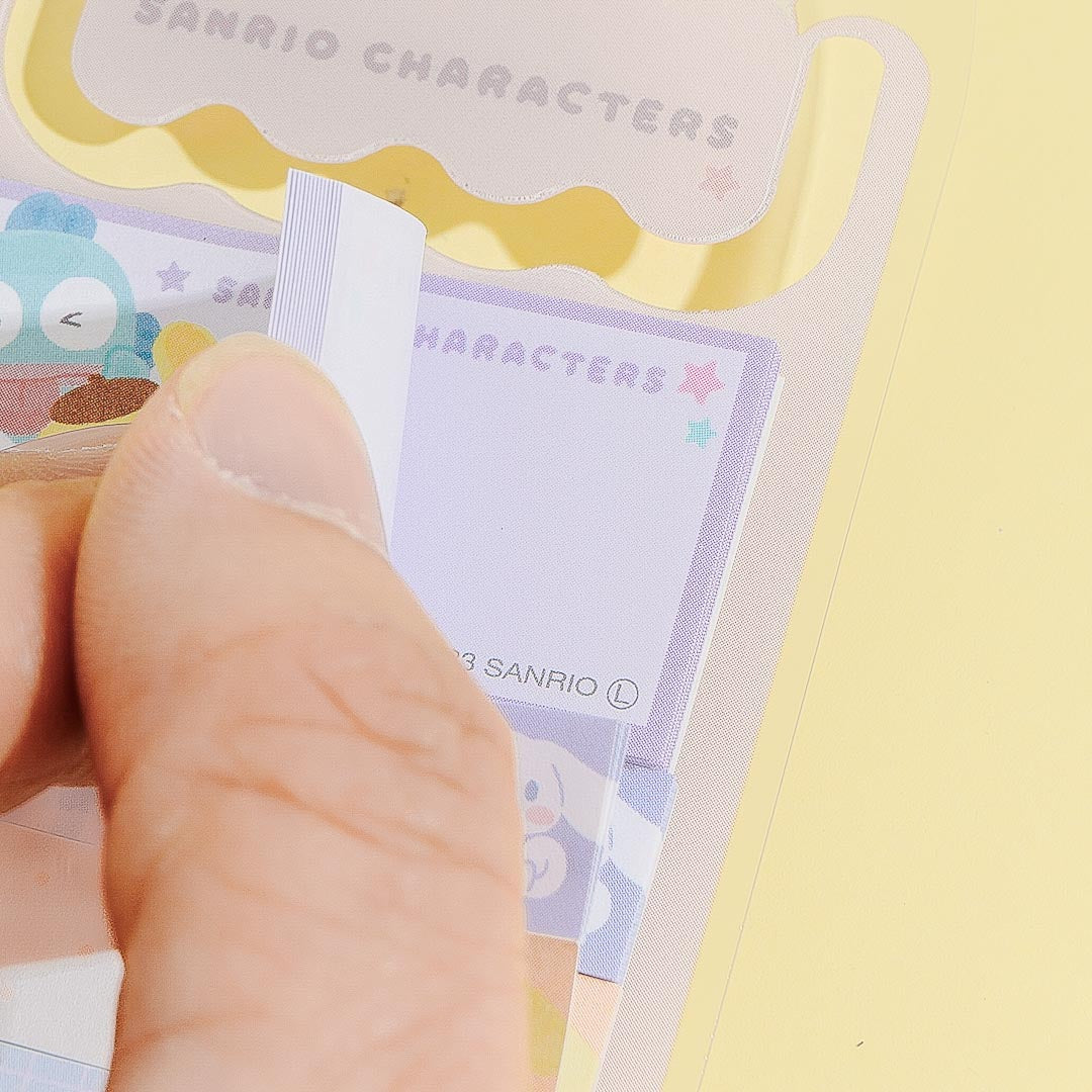 Sanrio Characters Winking Boys Sticky Notes With Bookmark
