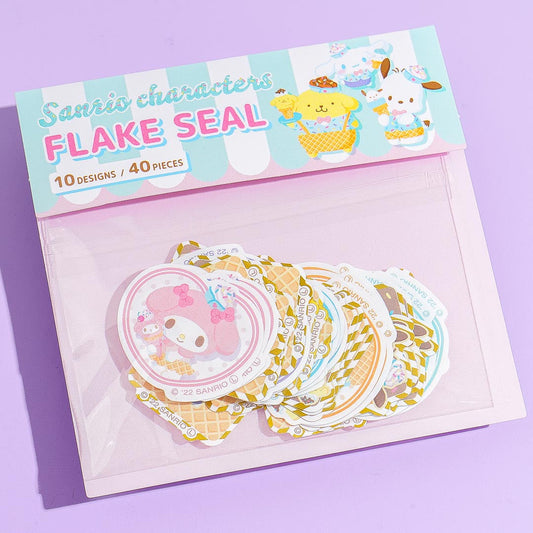 Sanrio Characters Waffle Cone Sticker Flakes