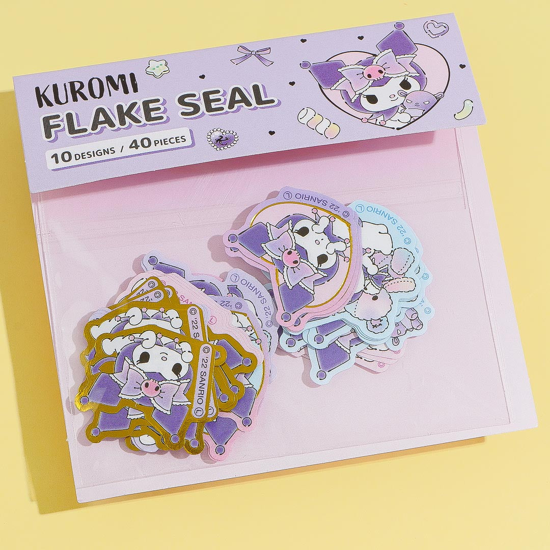 Kuromi Pretty Bow Sticker Flakes