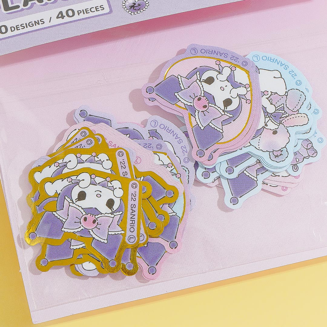 Kuromi Pretty Bow Sticker Flakes
