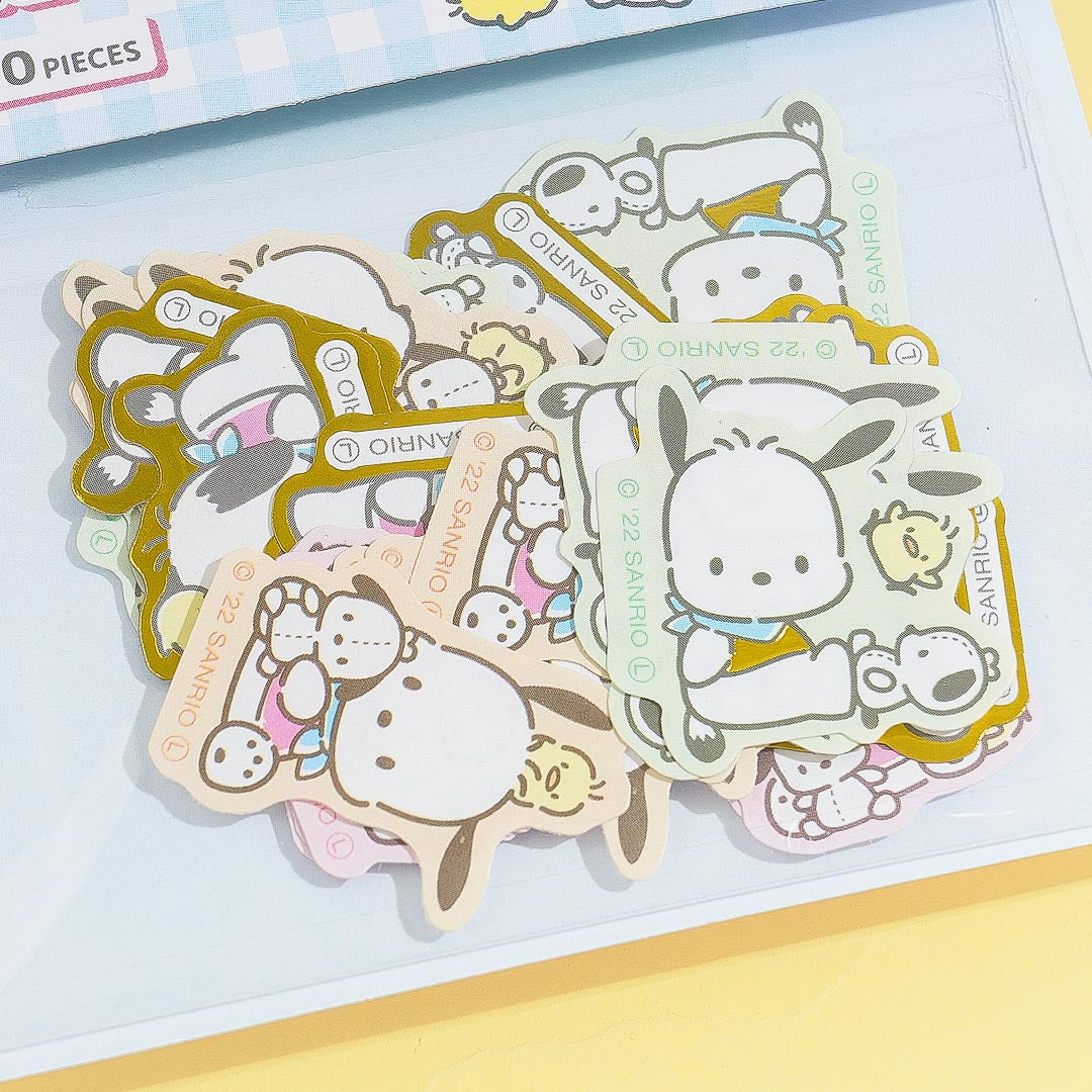 Pochacco Plushie Sticker Flakes