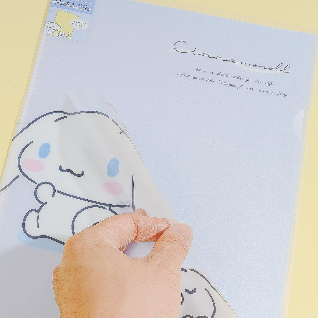 Cinnamoroll Happy Pocket File Folder