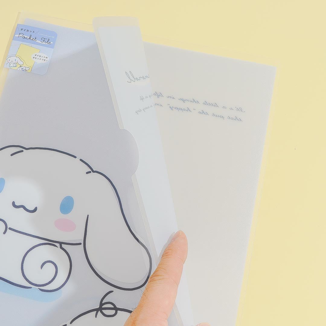 Cinnamoroll Happy Pocket File Folder