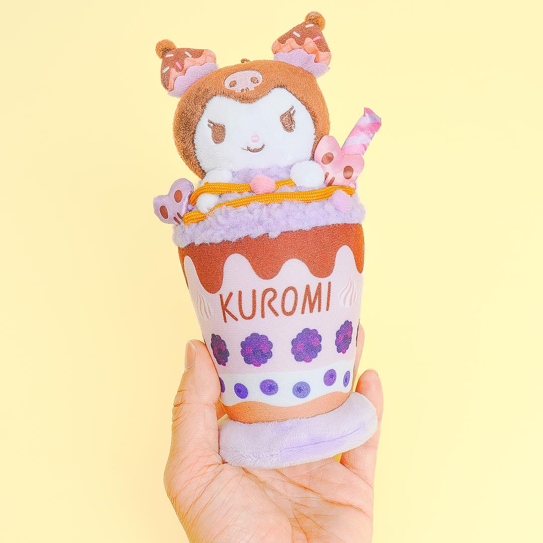 Kuromi Blueberry Parfait Plushie - Medium