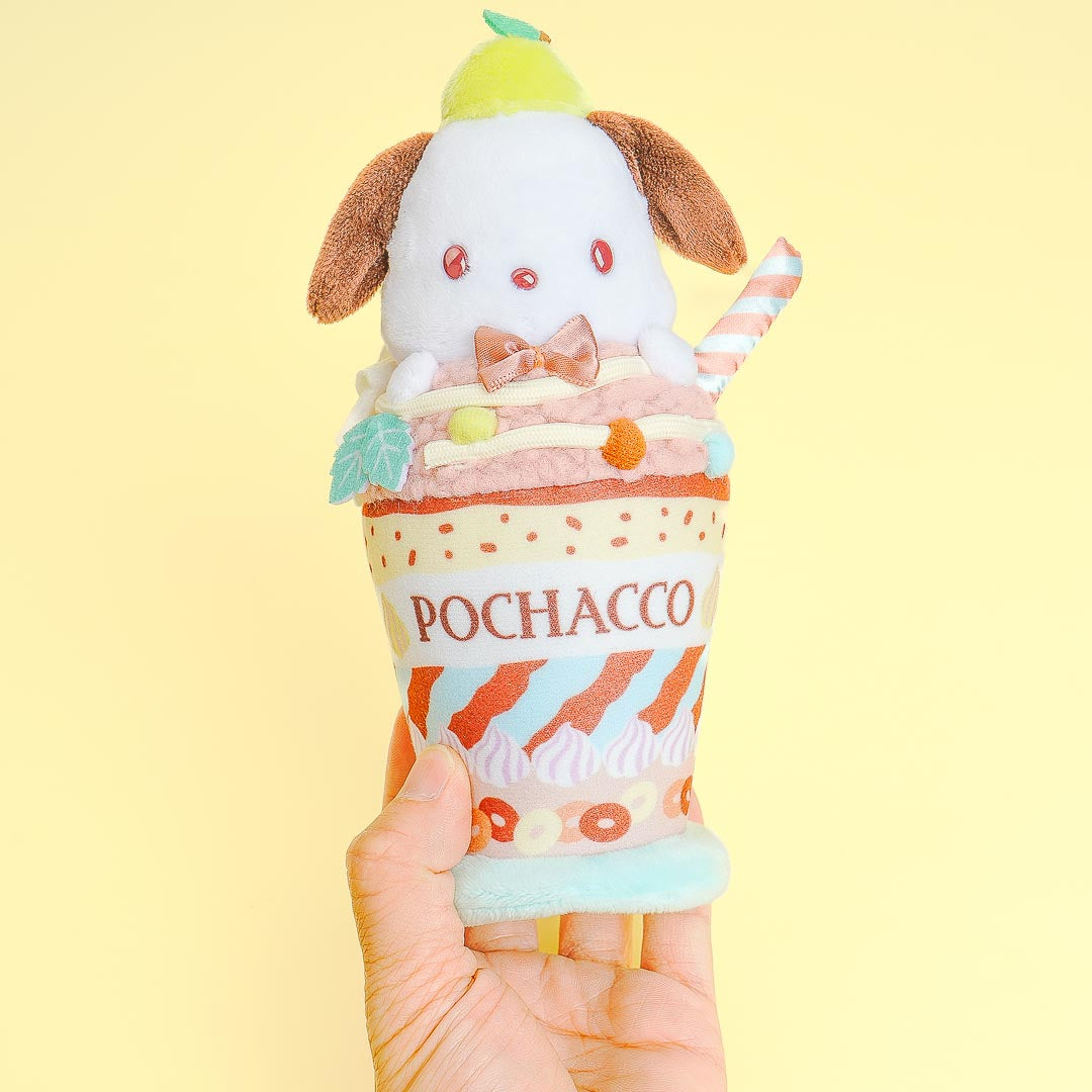 Pochacco Chocolate Parfait Plushie - Medium
