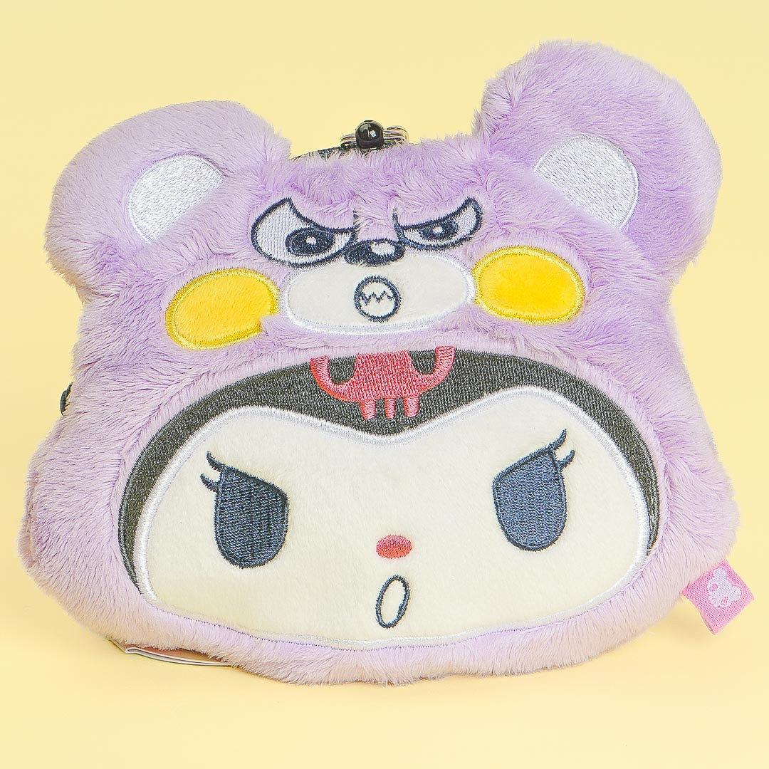 Kuromi Angry Bear Pass Case