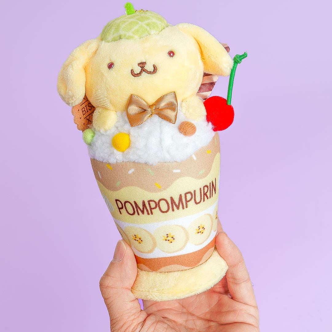 Pompompurin Banana Parfait Plushie - Medium