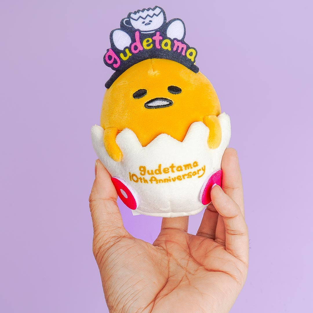 Gudetama Land 10th Anniversary Plushie Charm - Kara