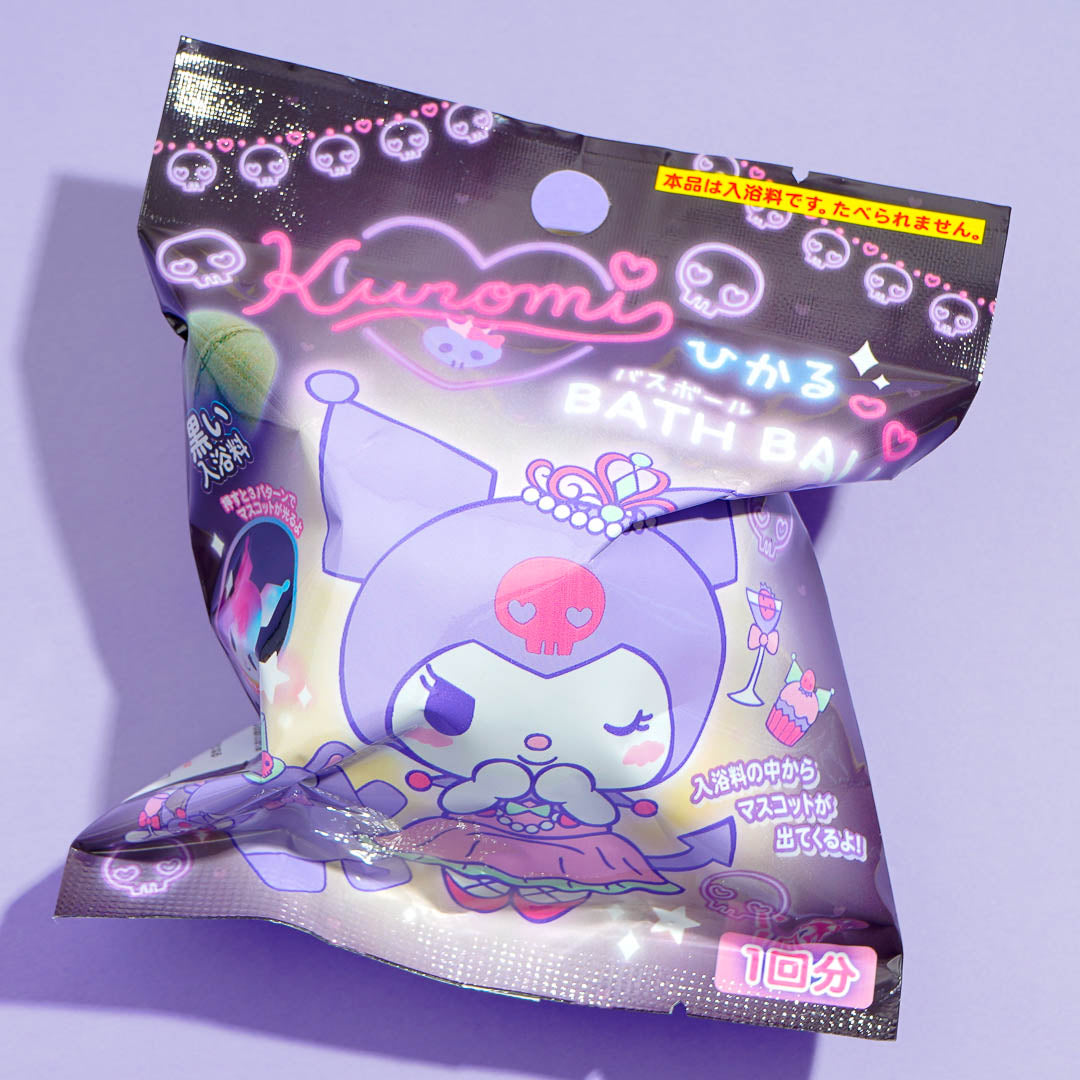Kuromi Bath Ball With Light-Up Toy