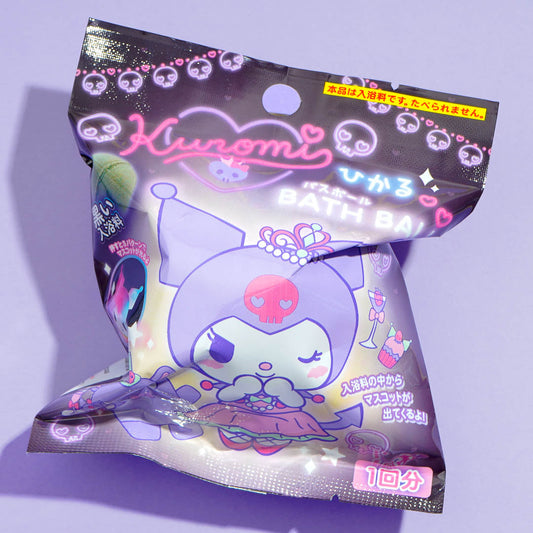 Kuromi Bath Ball With Light-Up Toy