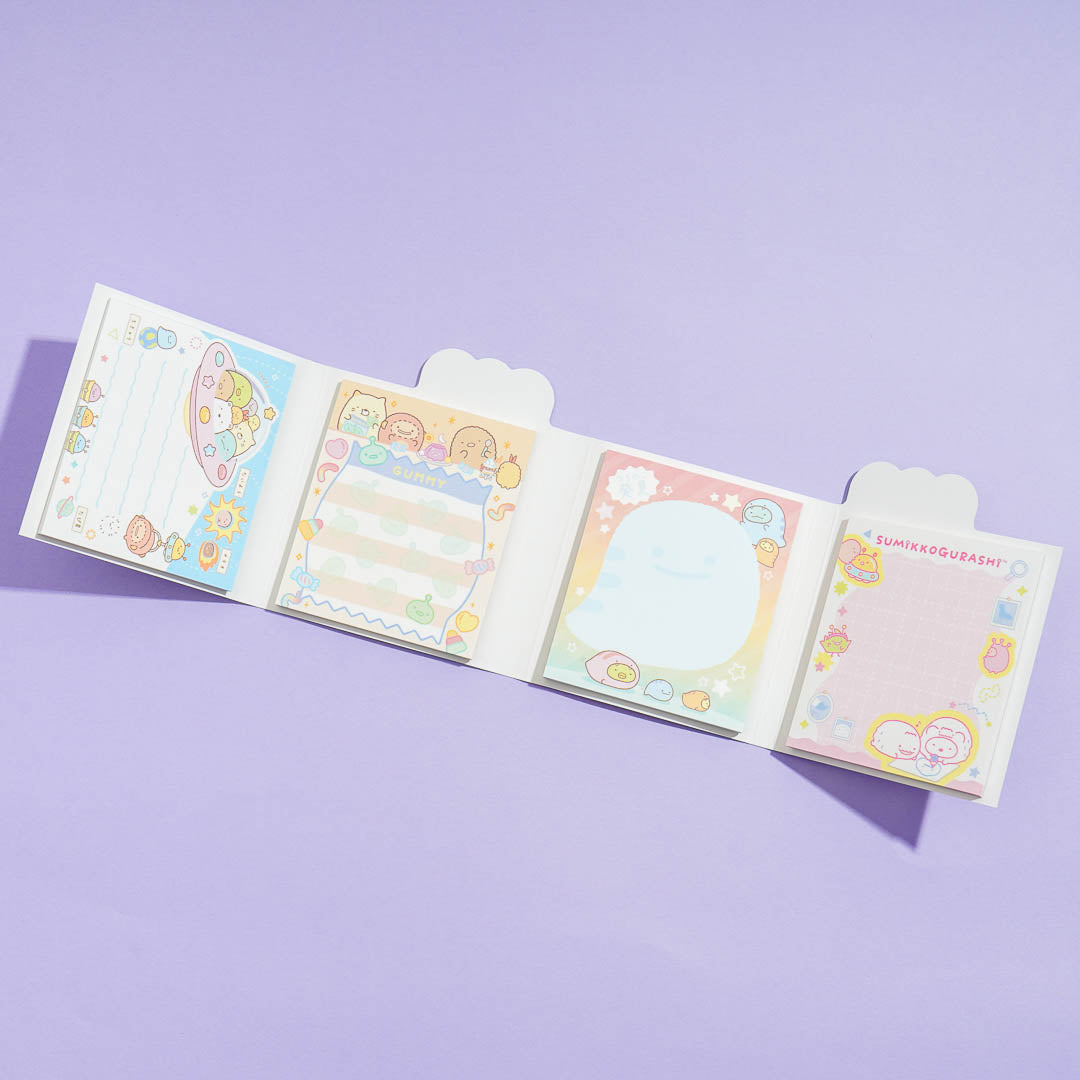 Sumikko Gurashi Mysterious Friends Welcome Memo Pad Set