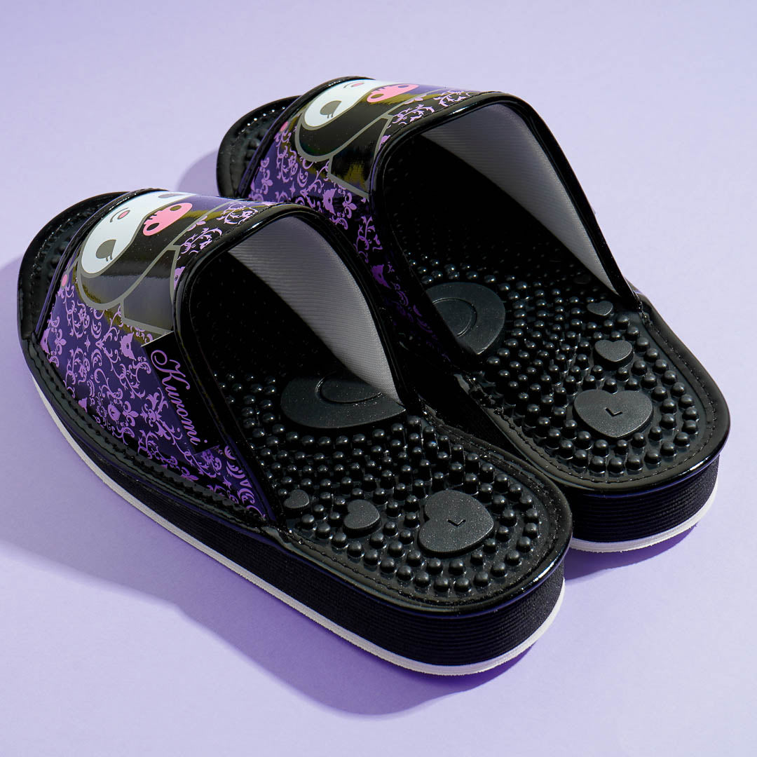 Kuromi Massage Sandals - Black / Large
