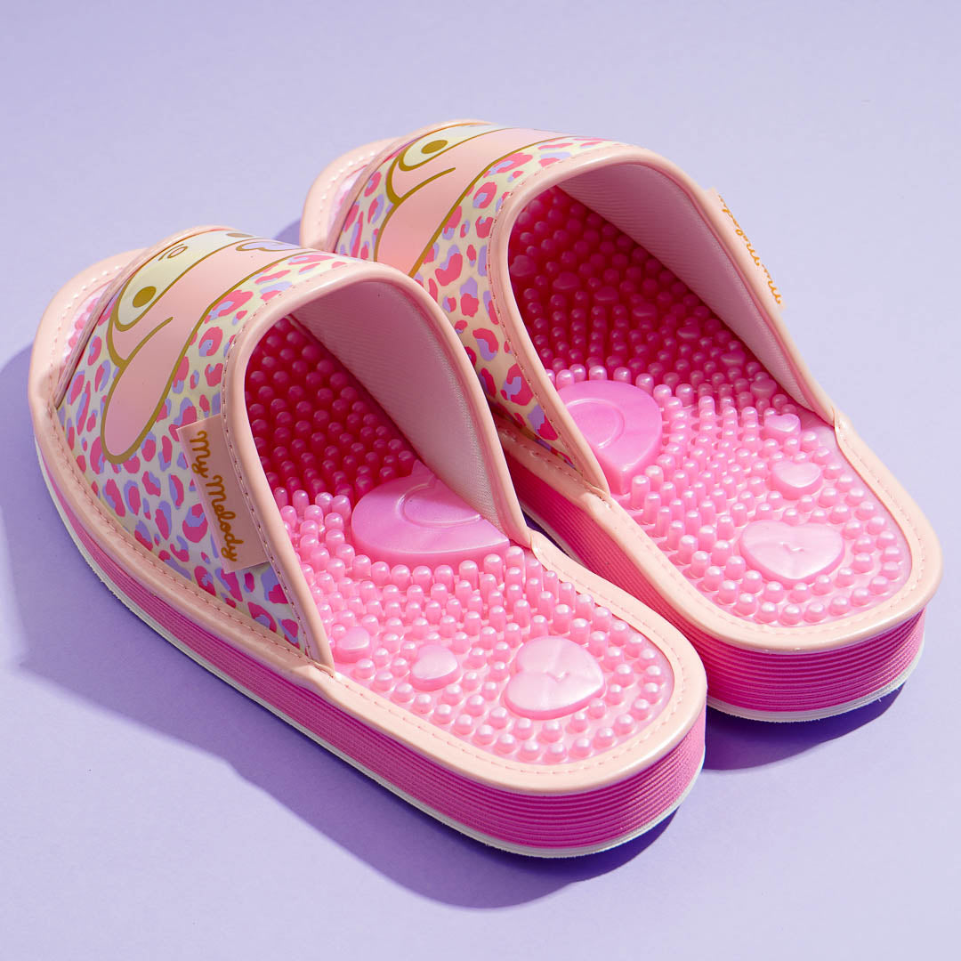 My Melody Massage Sandals - Pink / Large