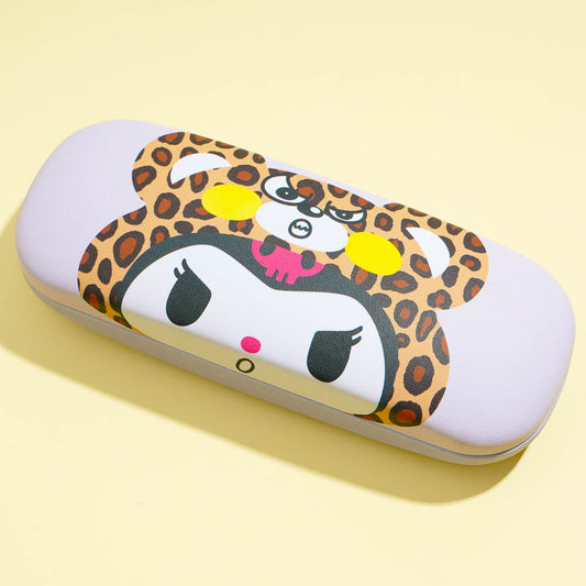 Kuromi Leopard Eyeglass Case