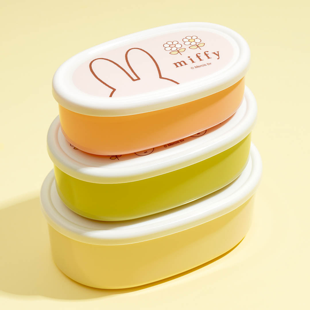 Miffy Flowery Nesting Bento Box Set