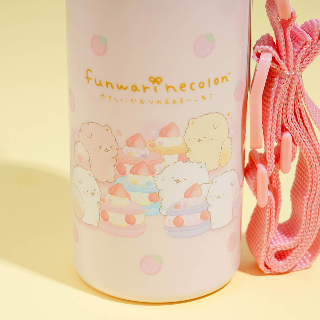 Funwari Necolon Strawberry Cake Water Bottle