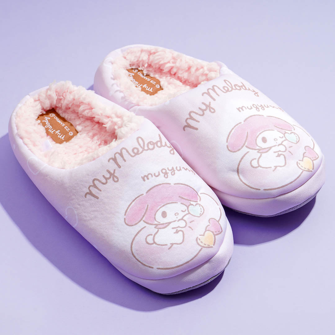 My Melody Mugyu Fluffy Slippers