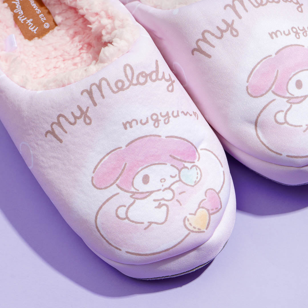My Melody Mugyu Fluffy Slippers
