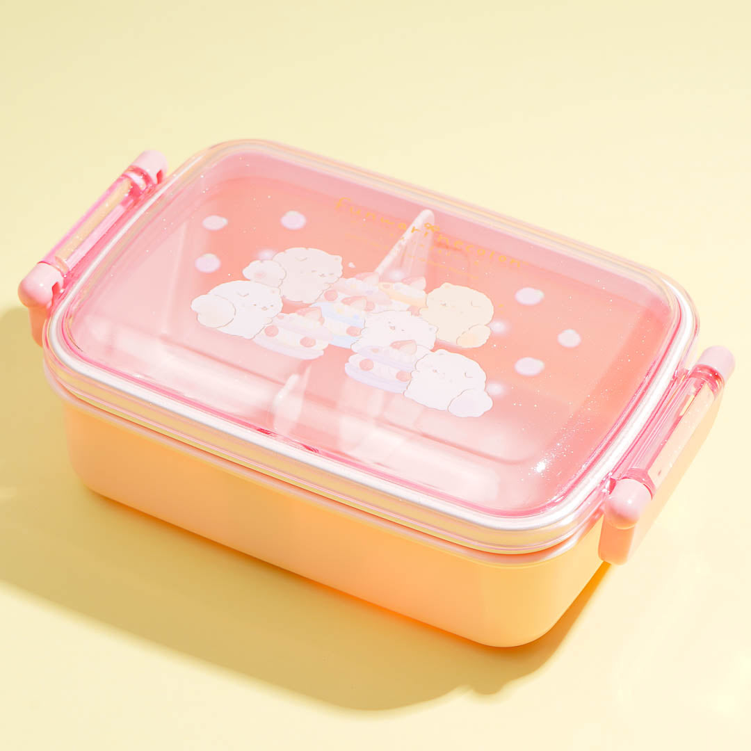 Funwari Necolon Strawberry Cake Lunch Box