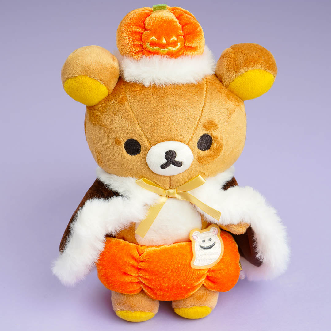 Rilakkuma Pumpkin King Plushie - Medium