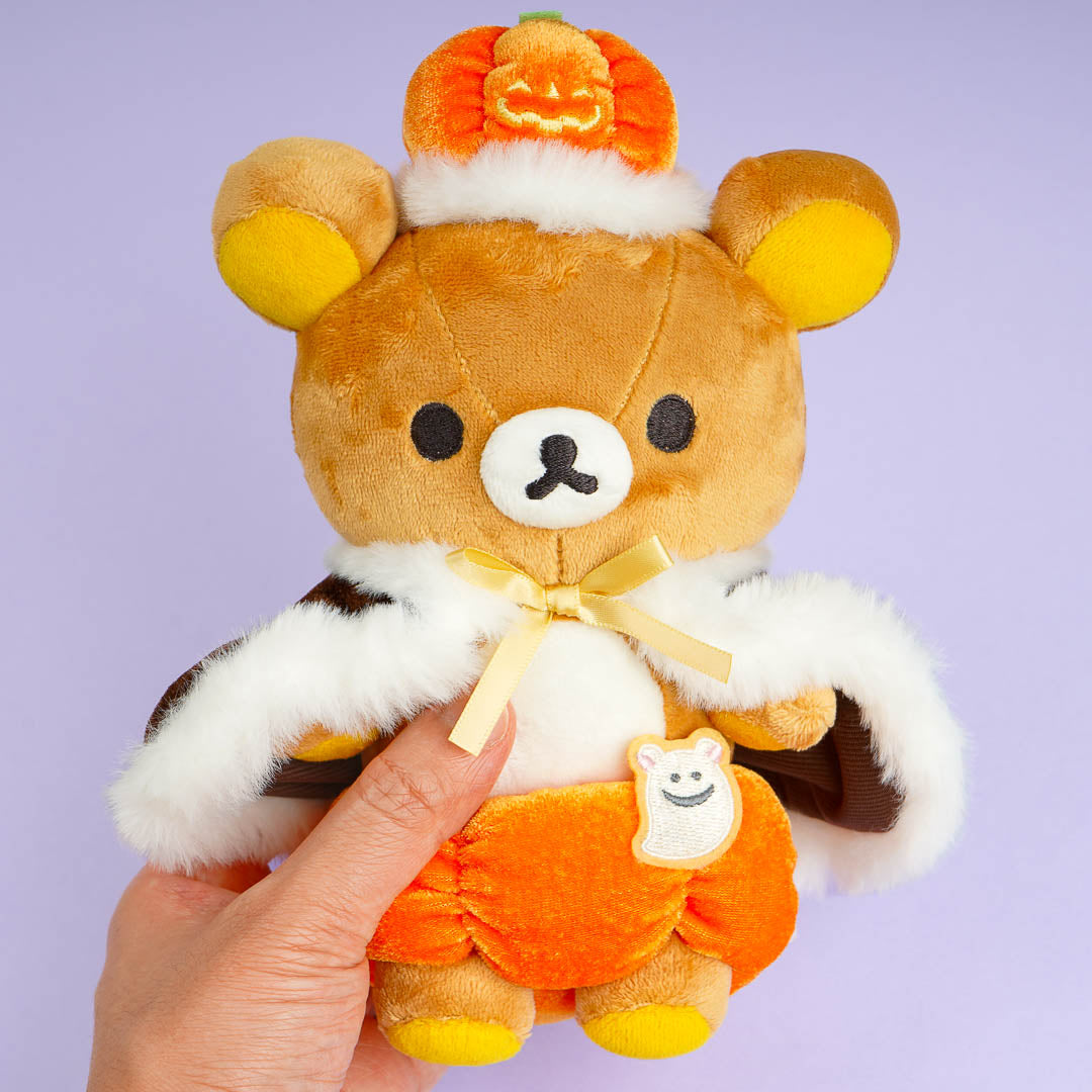 Rilakkuma Pumpkin King Plushie - Medium