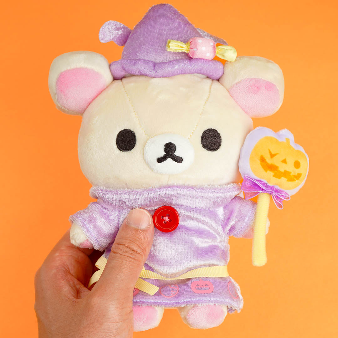 Korilakkuma Pumpkin Witch Plushie - Medium