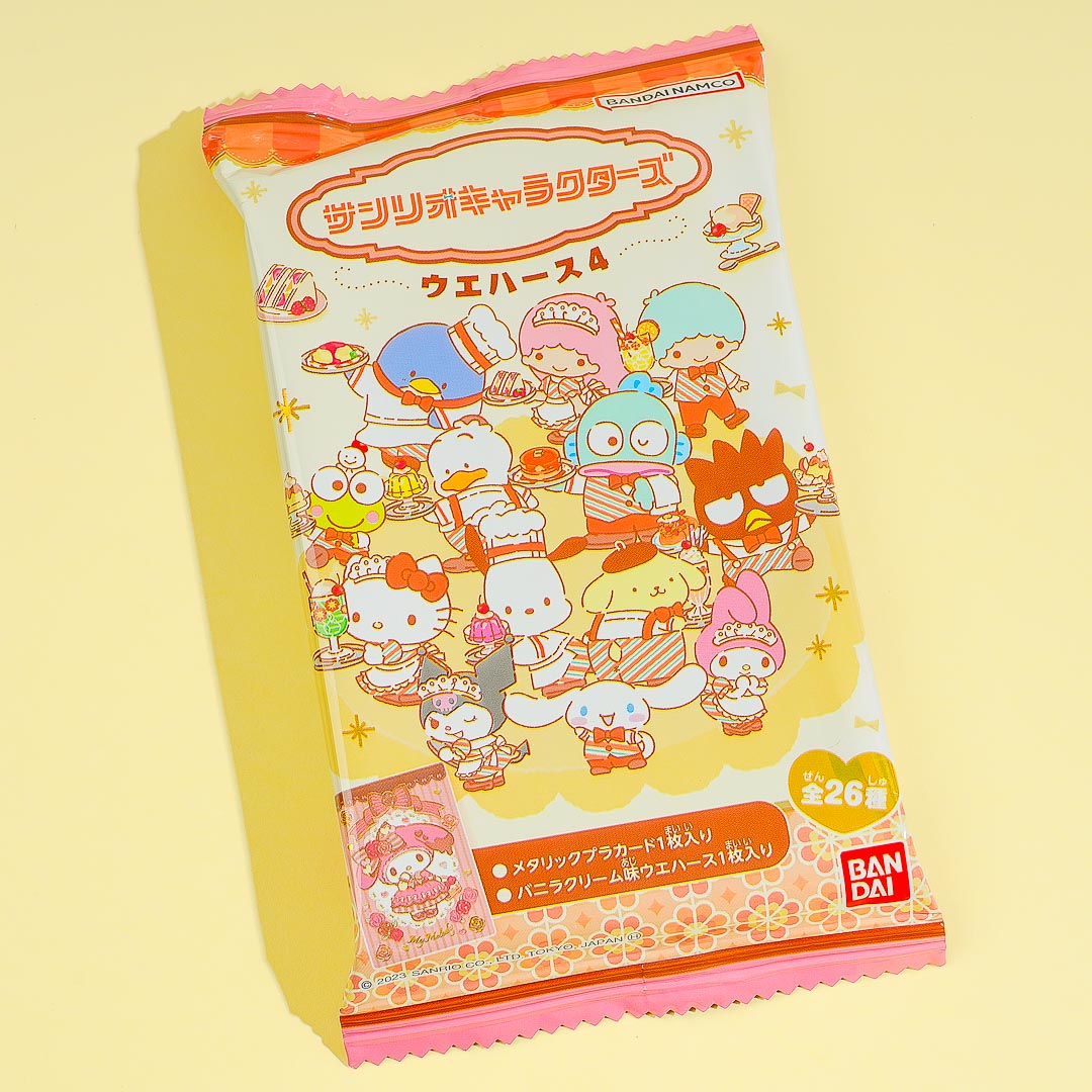 Sanrio Characters Cafe Wafer With Collectible Card