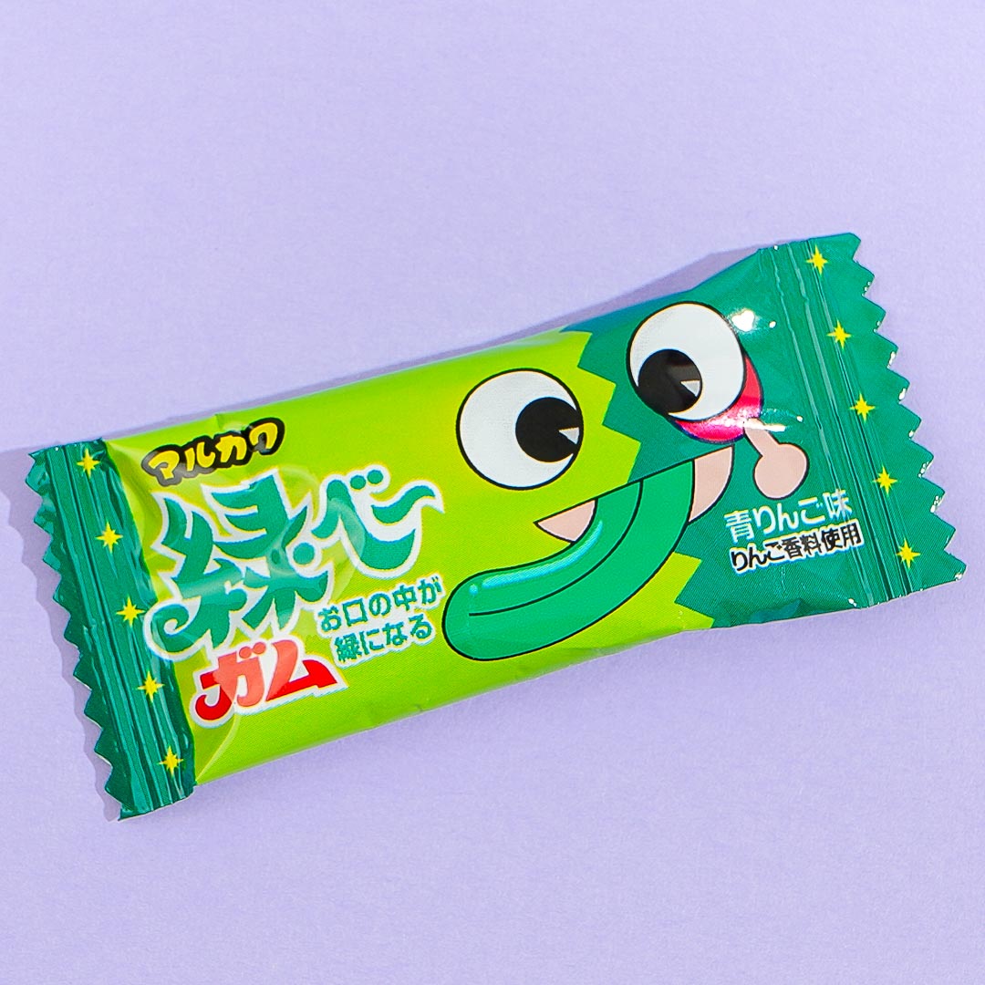 Marukawa Sekai Green Gum - Green Apple