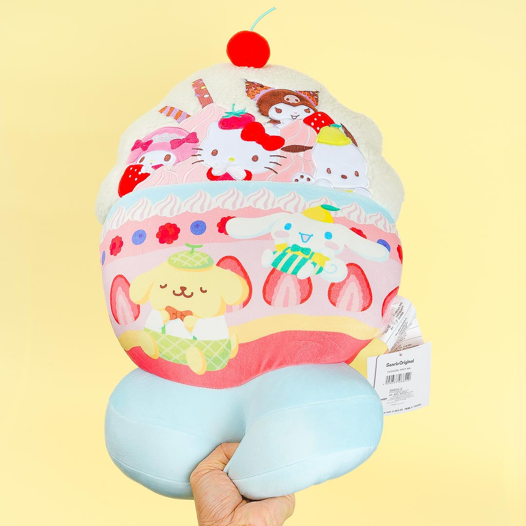 Sanrio Characters Strawberry Parfait Cushion