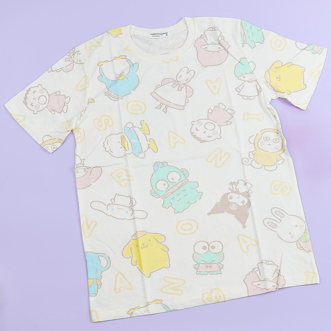 Sanrio Characters Letters Overload T-Shirt