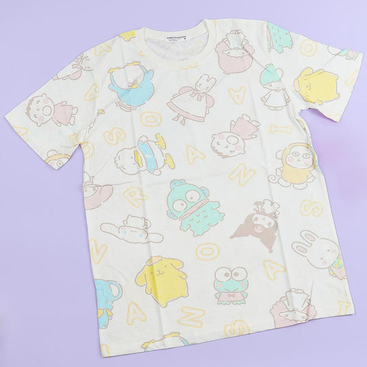 Sanrio Characters Letters Overload T-Shirt