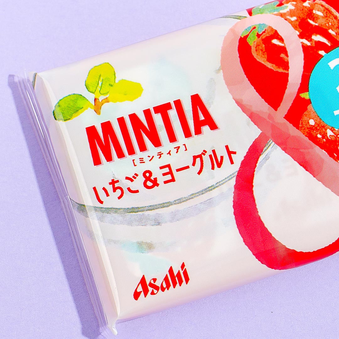 Asahi Mintia Mints - Strawberry & Yogurt
