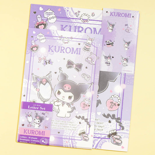 Kuromi Daily Dress Up Letter Set