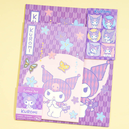 Kuromi Flower Season Letter Set