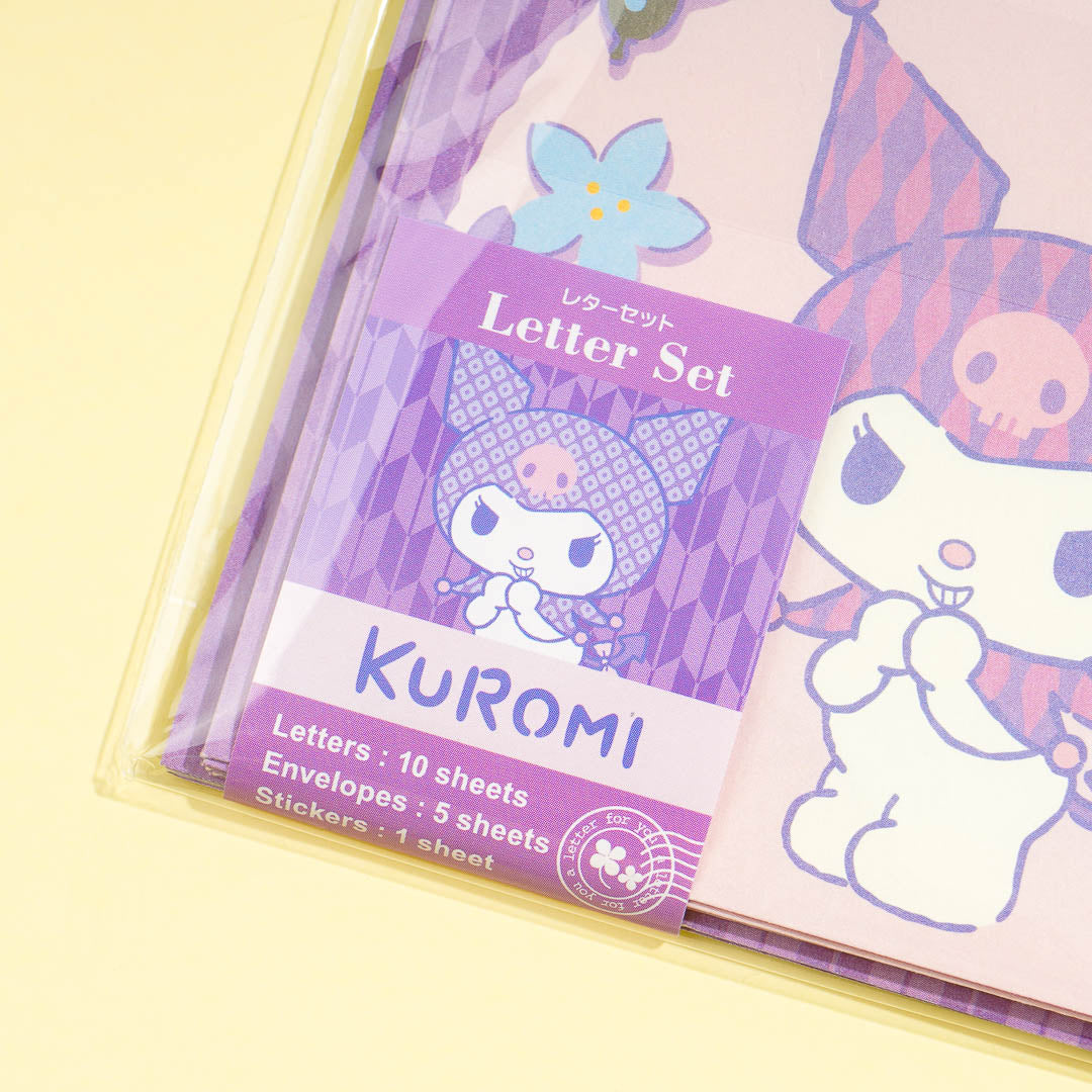 Kuromi Flower Season Letter Set