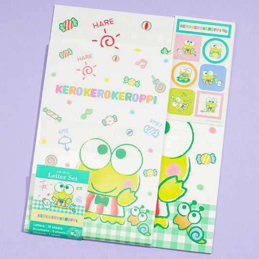 Kero Kero Keroppi Candy Letter Set