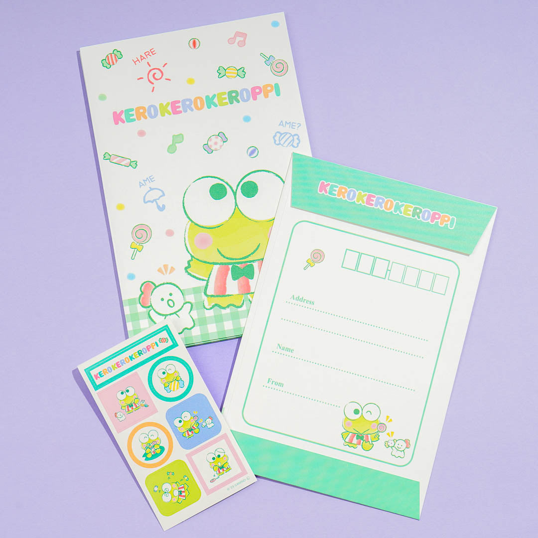 Kero Kero Keroppi Candy Letter Set
