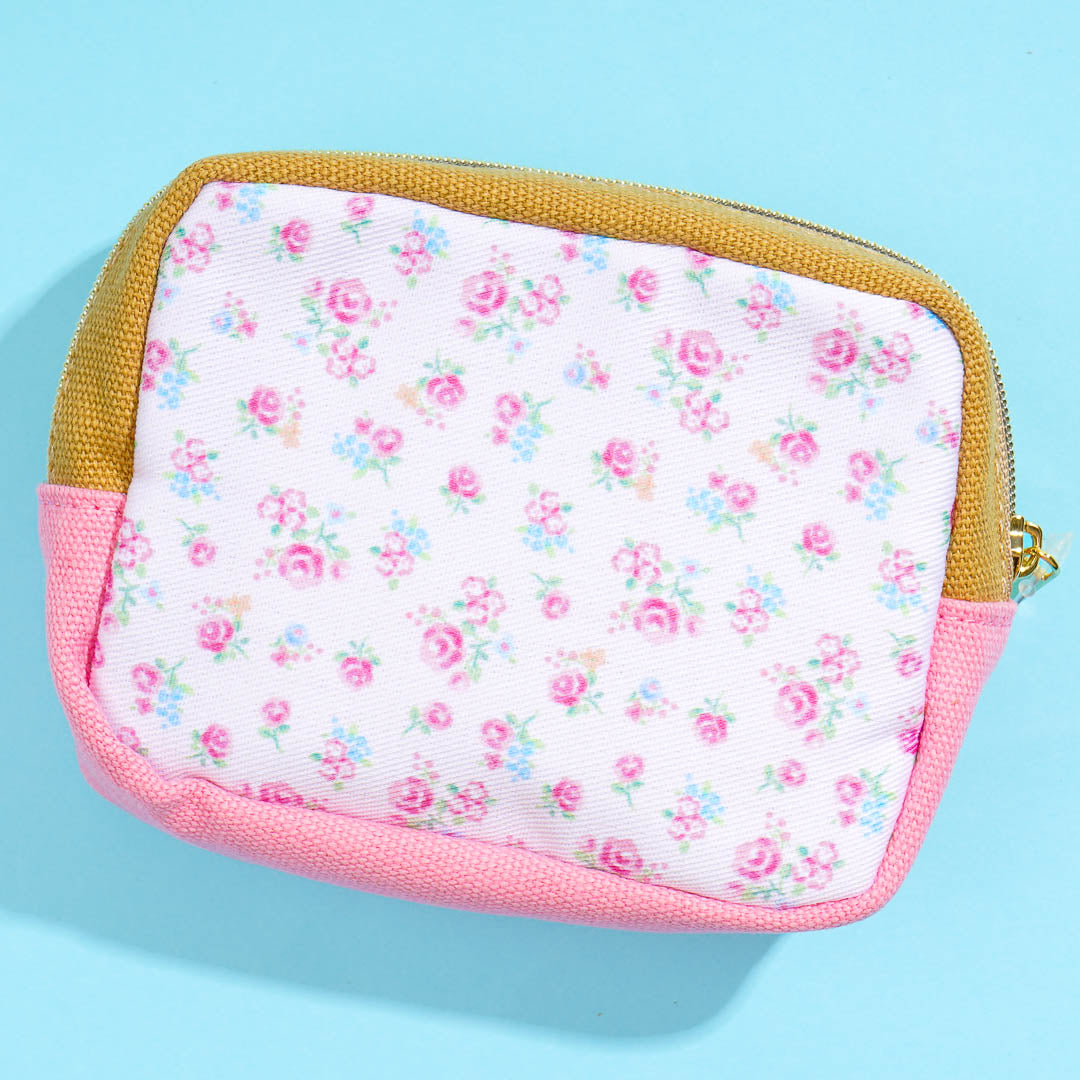 Marron Cream Rosy Pouch