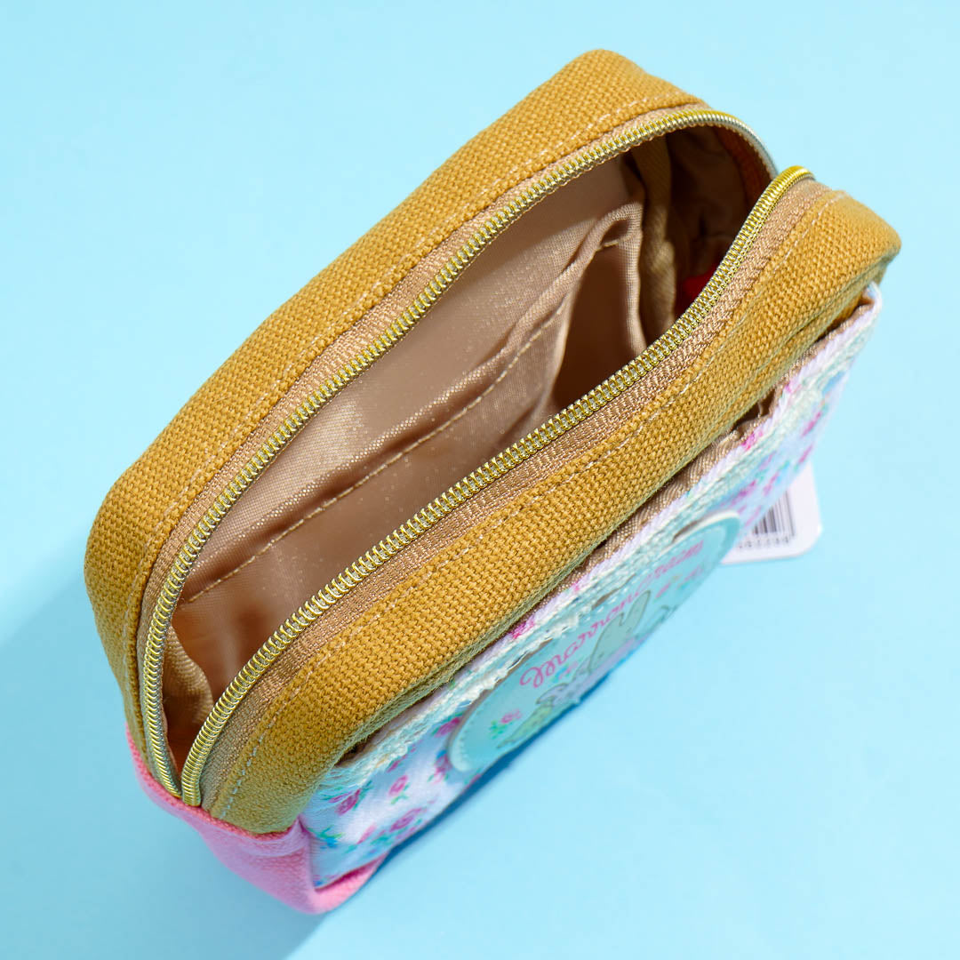 Marron Cream Rosy Pouch