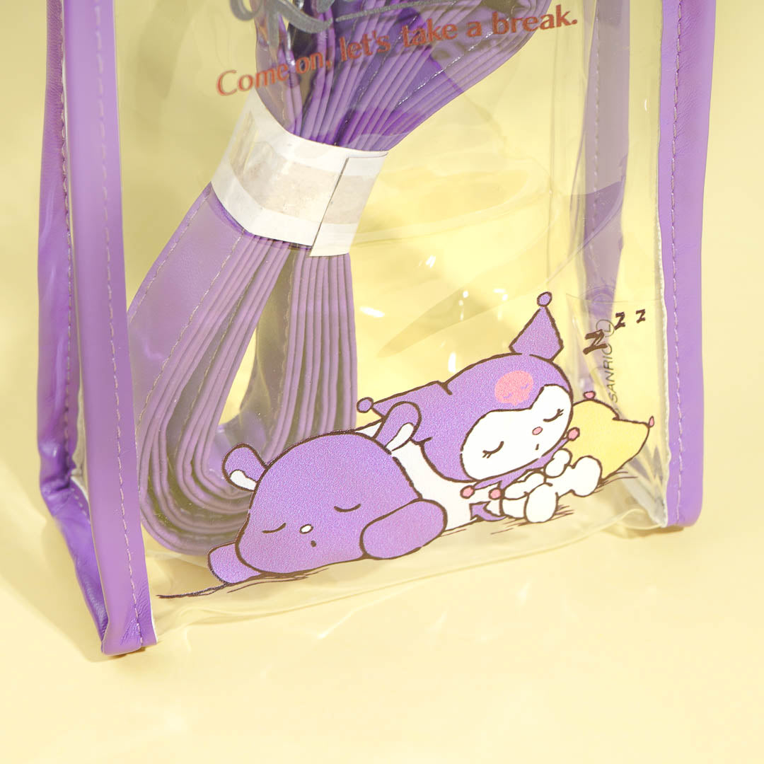 Kuromi Sleepy Shoulder Pouch