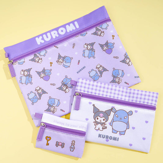 Kuromi Always By Your Side Pouch Set