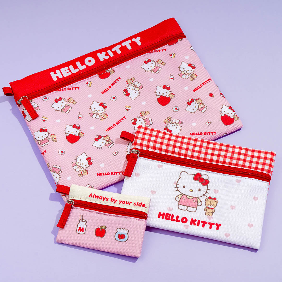 Hello Kitty Always By Your Side Pouch Set