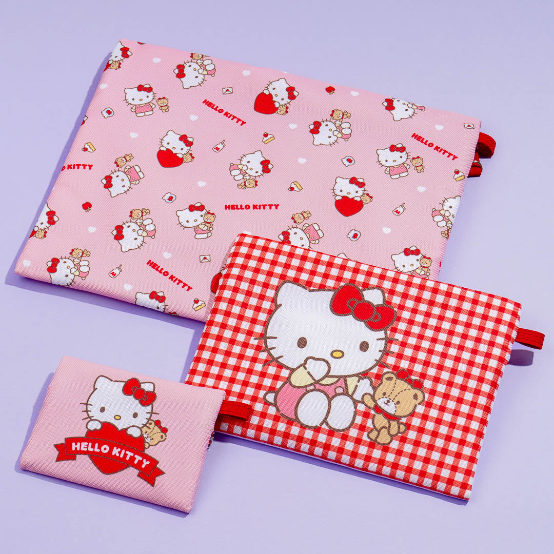 Hello Kitty Always By Your Side Pouch Set