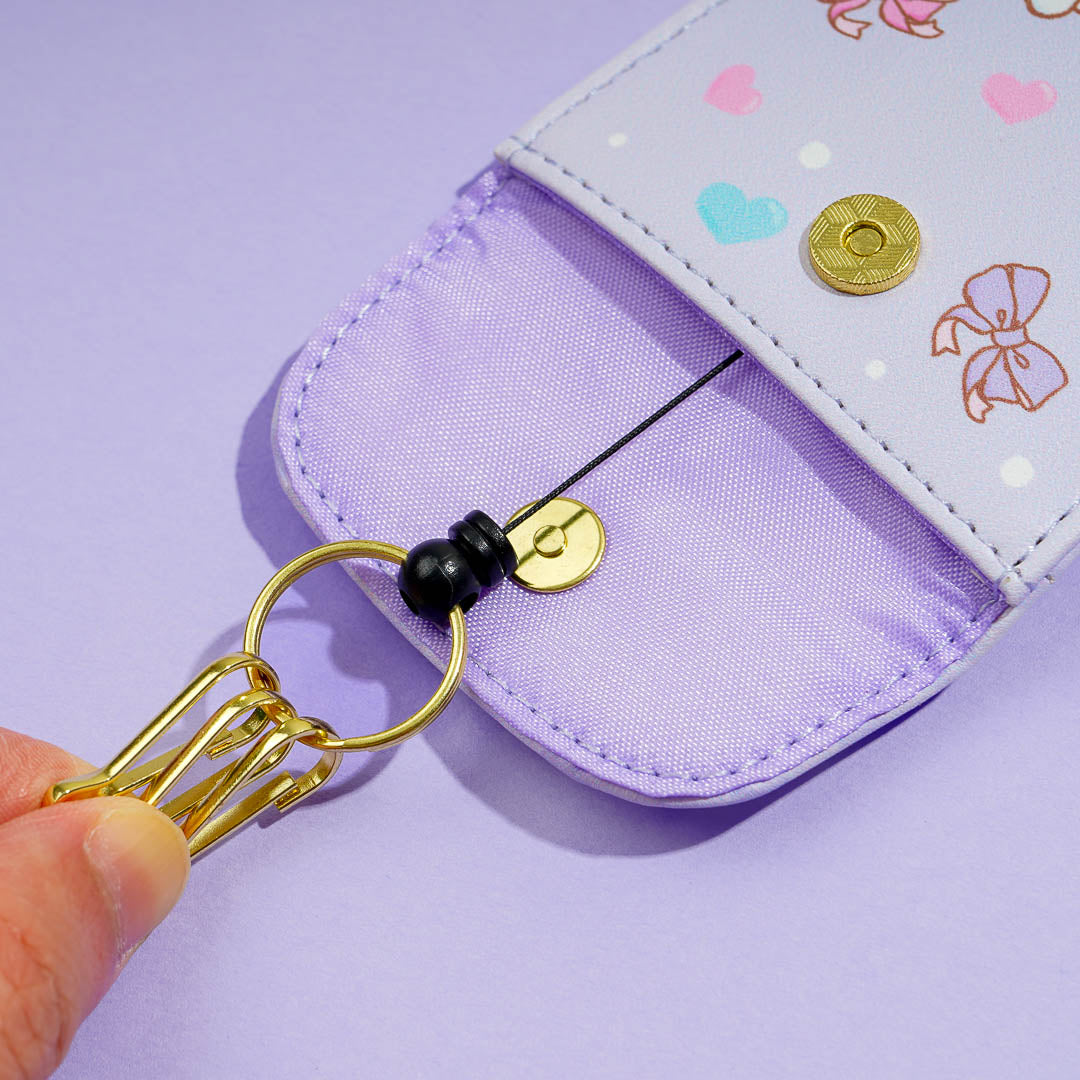 Kuromi Ribbons Key Case
