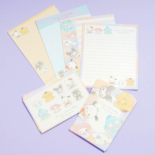 Sanrio Characters Relaxing Time Letter Set