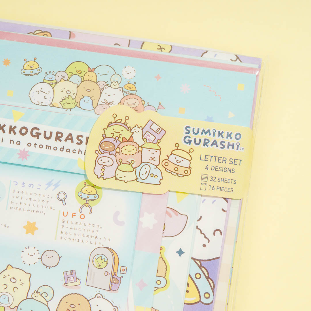 Sumikko Gurashi Mysterious Friends Buddy Up Letter Set