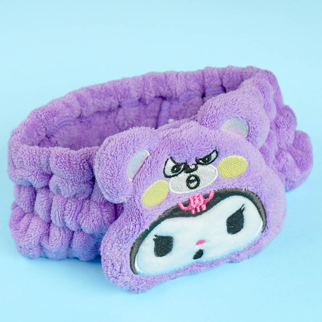 Kuromi Fluffy Bear Headband